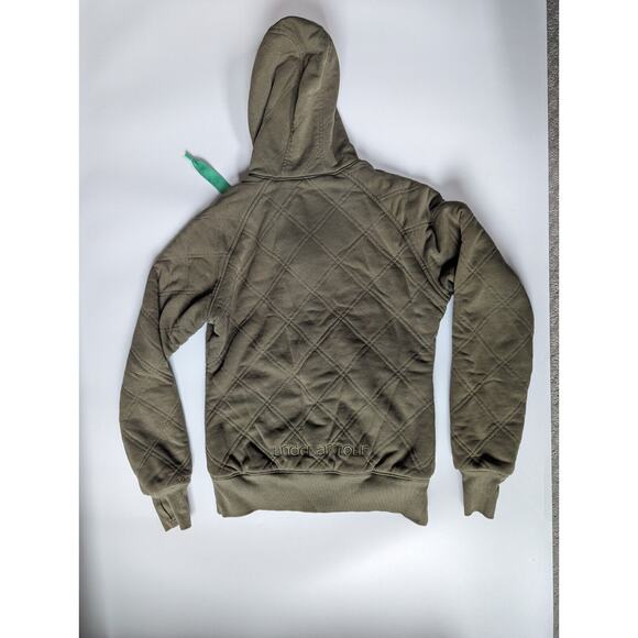 Under Armour Woman's Sz MStorm Green Full Zip Hoodie Semi Fitted Sherpa Lined... - Picture 2 of 12